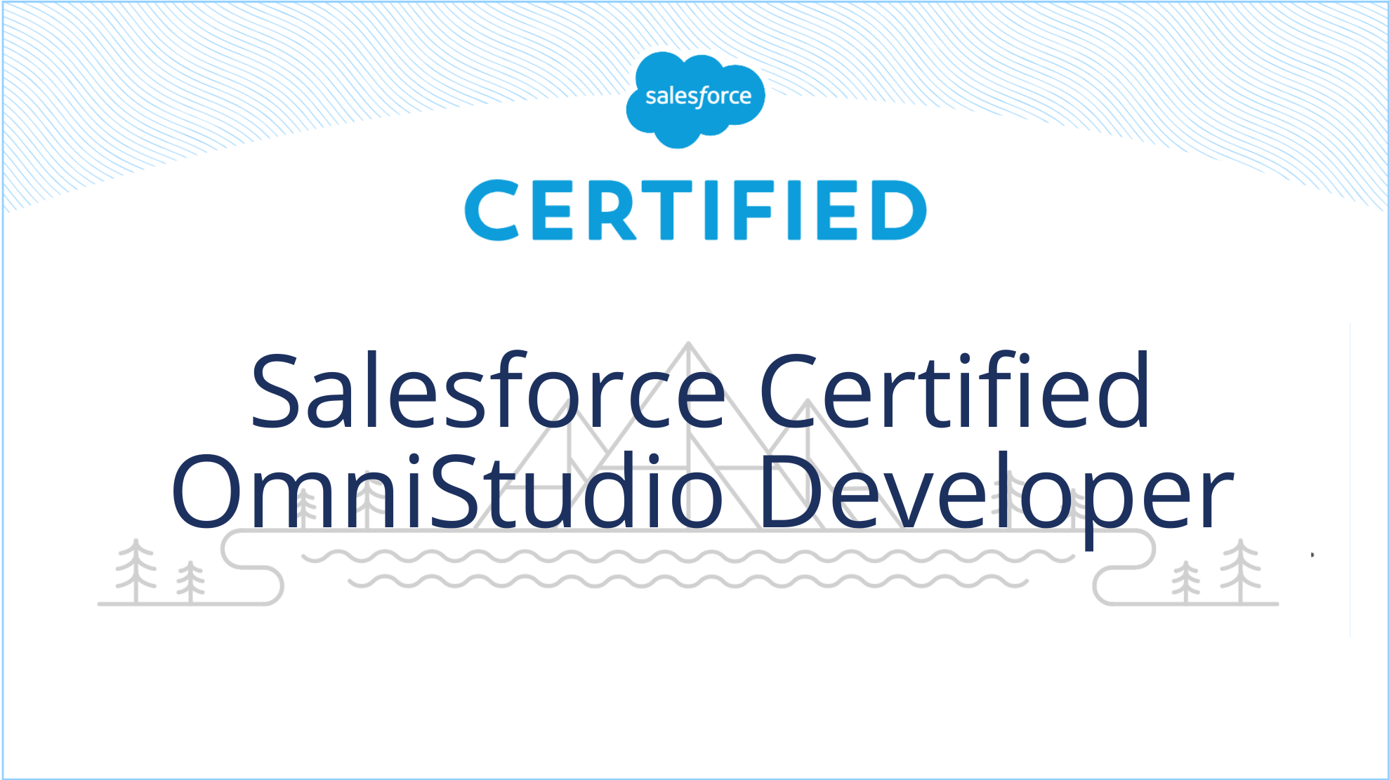 Salesforce Certified OmniStudio Developer